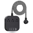 Black Desktop Power & USB/USB-C Charger