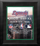 NHL Hockey Photo Picture Frame Kit - Dallas Stars (Black Matting, Green Trim) by Dynasty Sports & Framing