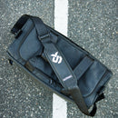 Black Leather Sneaker Duffle