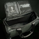 Black Leather Sneaker Duffle