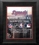 NBA Basketball Photo Picture Frame Kit - Miami Heat (Black Matting, Red Trim) by Dynasty Sports & Framing