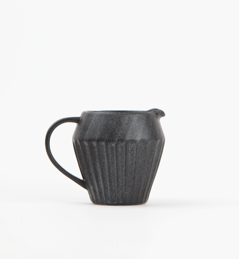 Nero Luna Stoneware Creamer