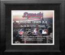 Brooklyn Nets Custom NBA Basketball 16x20 Picture Frame Kit (Multiple Colors) by Dynasty Sports & Framing