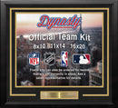 Golden State Warriors Custom NBA Basketball 16x20 Picture Frame Kit (Multiple Colors) by Dynasty Sports & Framing