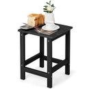 14 Inch Square Weather-Resistant Adirondack Side Table by LJGDeals