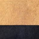 Black Belt Coir Doormat