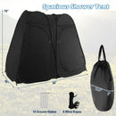 Oversized Pop Up Shower Tent with Window Floor and Storage Pocket by DirectDeals