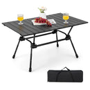 Folding Heavy-Duty Aluminum Camping Table with Carrying Bag by DirectDeals