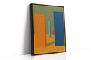 Vibrant Geometric Abstract Canvas Art