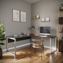 Custom L-Shaped Executive Desk 72" x 72" | Reversible Return