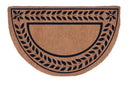 Half Round Leafy Vines Border Doormats