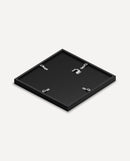 Black Oak Glass Square Picture Frame