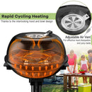 1600W Portable Electric BBQ Grill with Removable Non-Stick Rack by LJGDeals