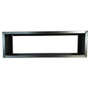 Black Metal Planter Medium (Open Base for Artificial Hedges)