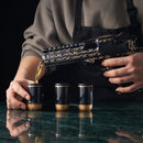 Hand Painted Pistol Whiskey & Wine Decanter by The Wine Savant