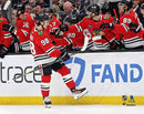 Connor Bedard First NHL Goal Chicago Blackhawks 8" x 10" Hockey Photo by Dynasty Sports & Framing