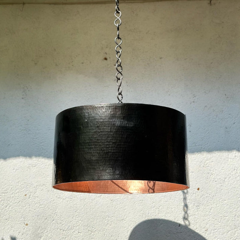 Black Pendant Light Kitchen - Copper Ceiling Light Fixture  - Cyrex