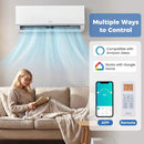 Blast Pro Series 12000 BTU 20 SEER2 115V Wifi Enabled Mini Split Air Conditioner and Heater by LJGDeals