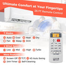 Blast Series 9000 BTU 19 SEER2 115V Ductless Mini Split Air Conditioner and Heater by LJGDeals