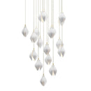 Bloom Porcelain Petals Pendant Light