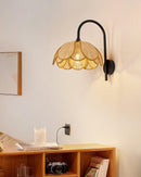 Bloom Rattan Wall Lamp 15.7"