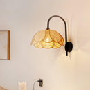 Bloom Rattan Wall Lamp 15.7"