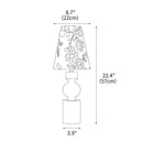 Bloomwood Table Lamp 8.7"