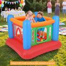 Inflatable Bounce House for Kids with Transparent Side Walls by LJGDeals