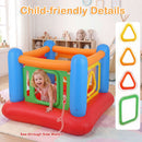 Inflatable Bounce House for Kids with Transparent Side Walls