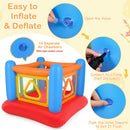 Inflatable Bounce House for Kids with Transparent Side Walls