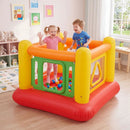 Inflatable Bounce House for Kids with Transparent Side Walls by LJGDeals