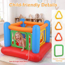 Inflatable Bounce House for Kids with Transparent Side Walls