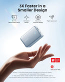 Anker Nano Power Bank (10K, 45W, Built-In Retractable USB-C Cable) by Anker