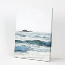 Blue Ocean Waves Poster. Coastal Wall Art by Wall Art Set