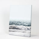 Minimalist Ocean Wall Art Print. Blue Waves, Foam by Wall Art Set
