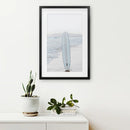 Blue Surfboard Print. Ocean Beach Wall Art by Wall Art Set