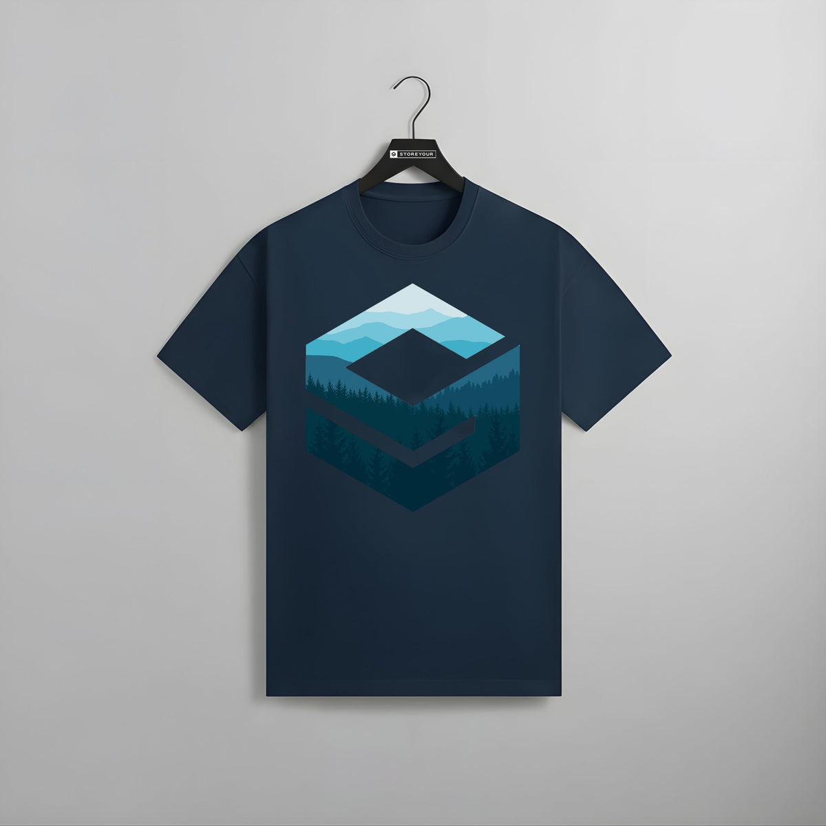 Blue Ridge Layers Tee, photo 2 of 2