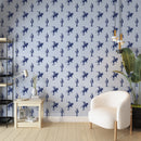 Blue Cowboy Rodeo Western Wallpaper