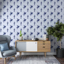 Blue Cowboy Rodeo Western Wallpaper