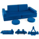 10-Piece Kids Play Couch Sofa with Portable Handle by LJGDeals