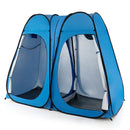 Oversized Pop Up Shower Tent with Window Floor and Storage Pocket by DirectDeals