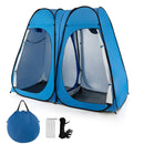 Oversized Pop Up Shower Tent with Window Floor and Storage Pocket by DirectDeals