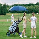 Folding 3 Wheels Golf Push Cart with Bag Scoreboard Adjustable Handle by LJGDeals