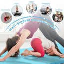4-Panel Folding Gymnastics Mat with Carrying Handles for Home Gym-Navy by LJGDeals