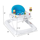 Adjustable Height Removable Folding Portable Baby Walker by LJGDeals