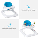 Adjustable Height Removable Folding Portable Baby Walker by LJGDeals