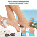 Foot Spa Massager Tub with Removable Pedicure Stone and Massage Beads-Blue by LJGDeals