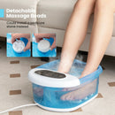 Foot Spa Massager Tub with Removable Pedicure Stone and Massage Beads-Blue by LJGDeals
