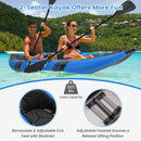 Inflatable 2-person Kayak Set with Aluminium Oars and Repair Kit by LJGDeals