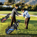 Lightweight Golf Stand Bag with 14 Way Top Dividers and 6 Pockets by LJGDeals